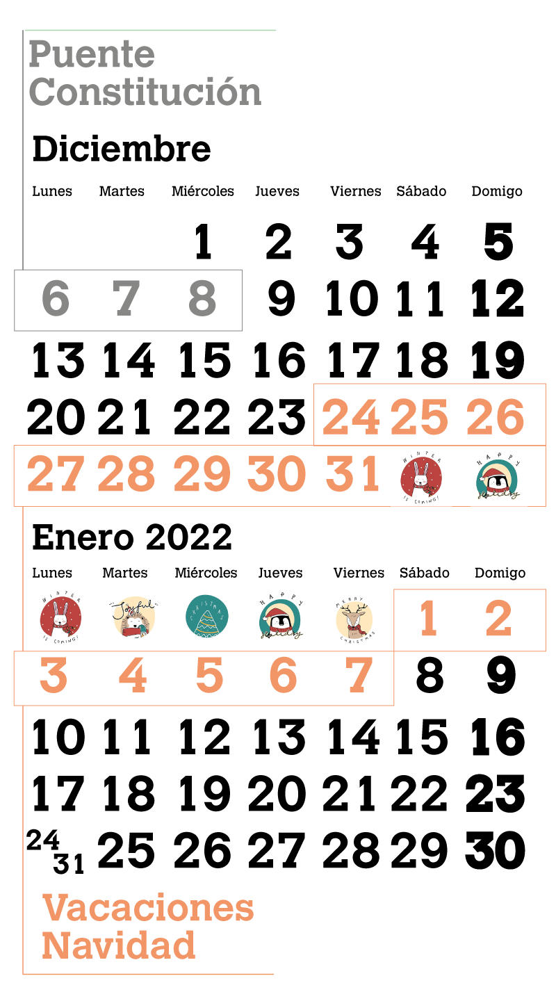 calendario-vacaciones-navidad-metodo-2021