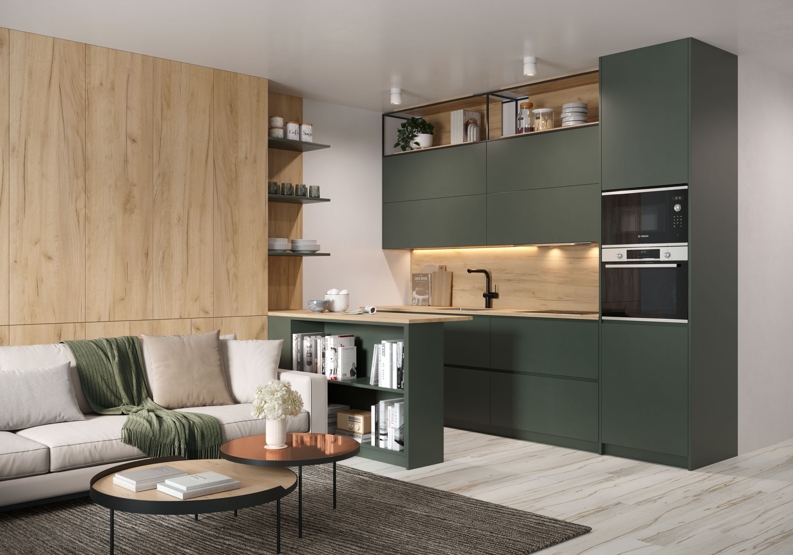 El equipamiento interior de la cocina: ¿cuál elegir?  Kitchen design  decor, Kitchen cabinet design, Kitchen decor apartment